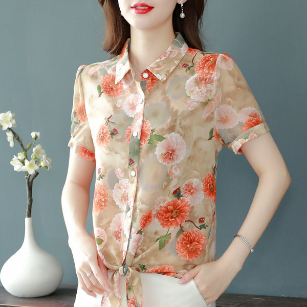 เสื้อชีฟองเกาหลี เสื้อชีฟองสวยๆ