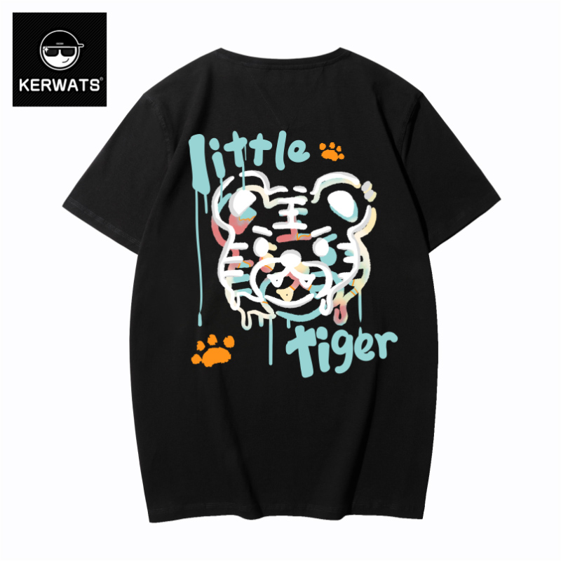 เสื้อยืดผู้ชายอ้วน S-6XL น้ำหนักผู้สวม 50-135 กิโลกรัม