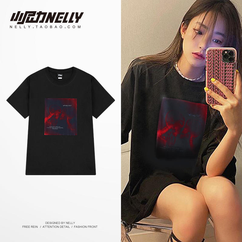 เสื้อยืดคอกลม ผู้ชาย เสื้อยืดผู้ชายเกาหลี เสื้อยืดเกาหลี แบรนด์ NELLY