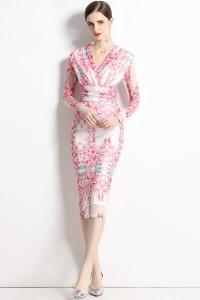 ชุดเดรสยาวสวยๆ ชุดเดรสยาวใส่สบาย ใส่ทำงาน