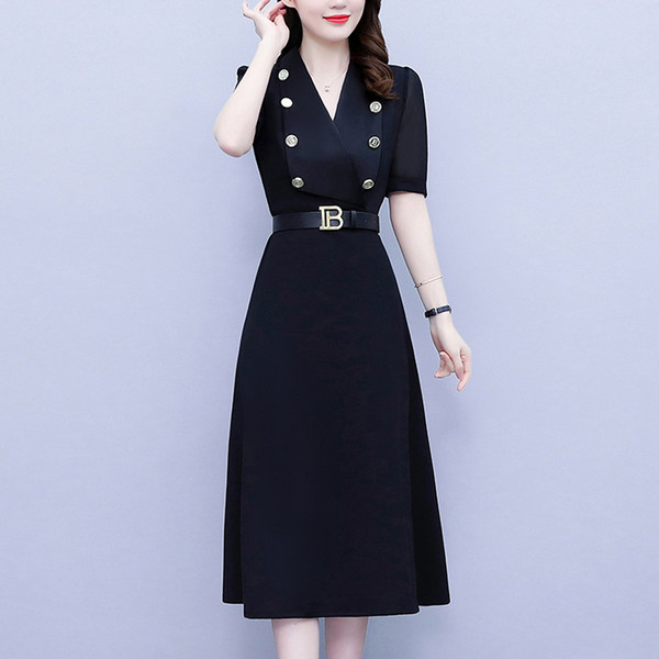 เดรสไซส์ใหญ่ ชุดเดรสสาวพลัสไซส์ เดรสเรียบหรู ไซส์ใหญ่ BY SHUYA