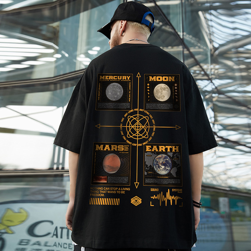 เสื้อยืดผู้ชายอ้วน S-5XL(อกเสื้อ39-51นิ้ว)