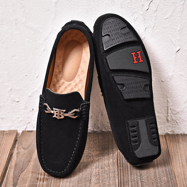 รองเท้าหนังผู้ชาย มีไซส์39-44 รองเท้าโลฟเฟอร์ชาย Slip-On Shoes