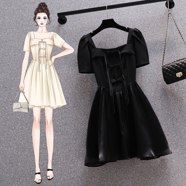 เดรสคนอ้วน เดรสสาวอวบ ชุดเดรสคนอ้วนวัยรุ่น BY PLUS SIZE Girl