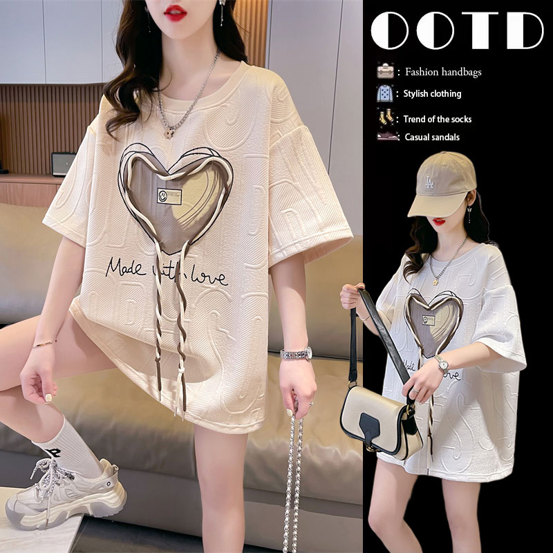 เสื้อยืดคนอ้วนแบบโอเวอร์ไซส์แบบ ulzzang fashion สนใจทักแชท