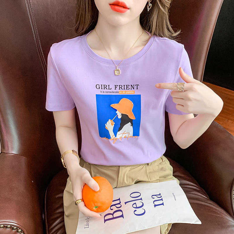 เสื้อยืดวัยรุ่นน่ารักๆ เสื้อวัยรุ่นแขนสั้น เสื้อผ้าวัยรุ่นเกาหลี แบรนด์ Wiyike
