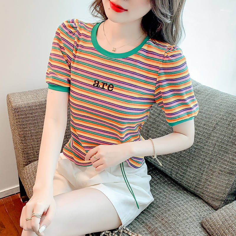 เสื้อยืดวัยรุ่นน่ารักๆ เสื้อวัยรุ่นแขนสั้น เสื้อผ้าวัยรุ่นเกาหลี แบรนด์ Wiyike