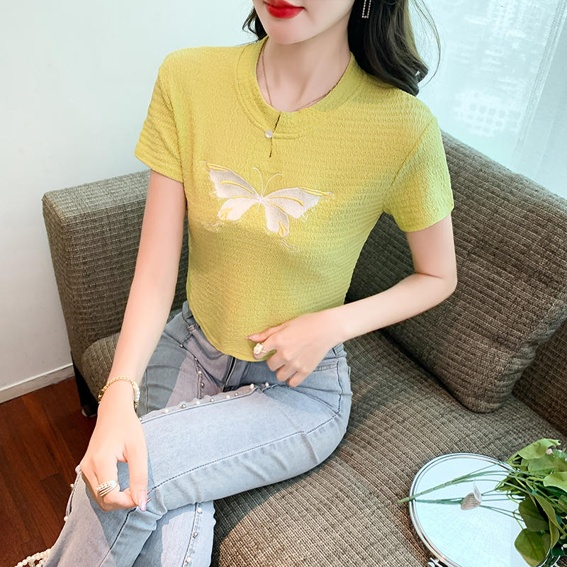 เสื้อยืดวัยรุ่นน่ารักๆ เสื้อวัยรุ่นแขนสั้น เสื้อผ้าวัยรุ่นเกาหลี แบรนด์ Wiyike