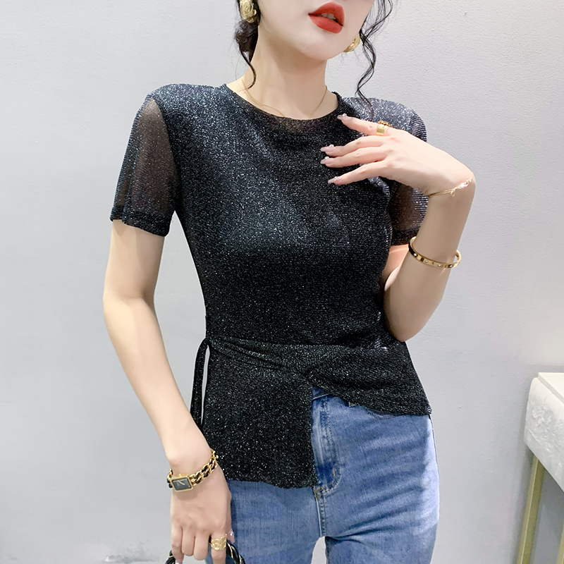 เสื้อผ้าวัยรุ่นเกาหลี เสื้อยืดวัยรุ่นผู้หญิง มีขนาด S M L XL