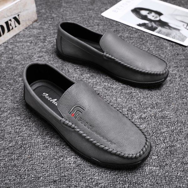 รองเท้าหนังผู้ชาย มีไซส์39-44 รองเท้าโลฟเฟอร์ชาย Slip-On Shoes