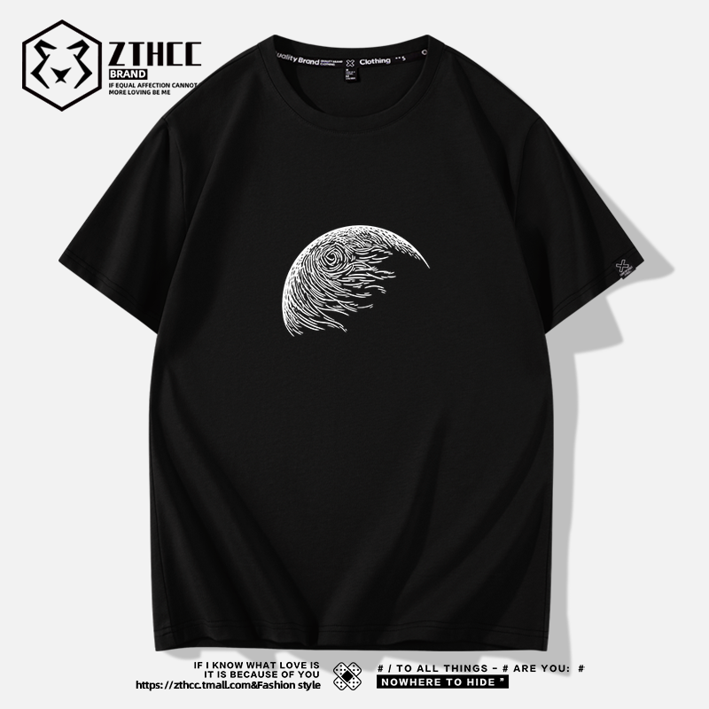 เสื้อยืดผู้ชายอ้วน S-6XLน้ำหนักผู้สวม40-135กิโลกรัมใส่ได้ ส่งฟรี