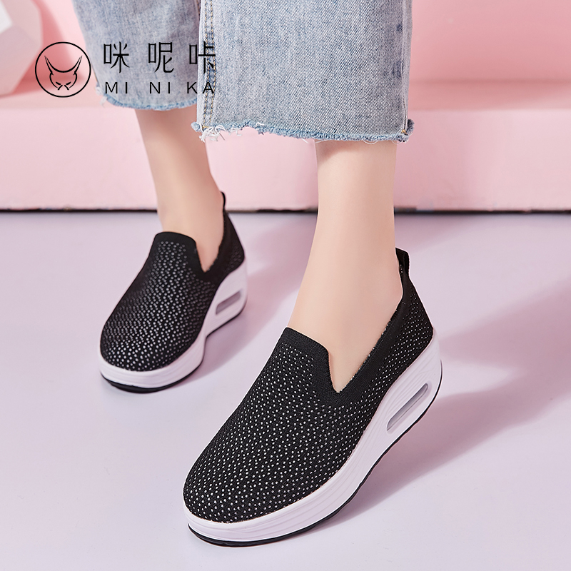 รองเท้าผ้าใบ รองเท้าลำลอง รองเท้าผ้าใบลำลอง รองเท้าแฟชั่นแบบสวม Slipper Shop
