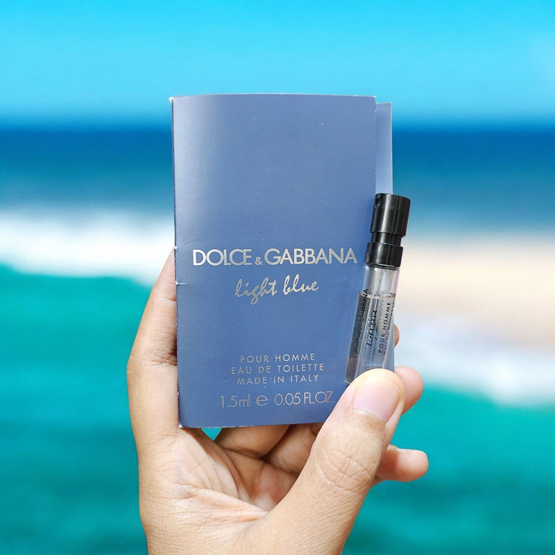 DOLCE & GABBANA Light Blue Pour Homme EDT 1.5 ml.