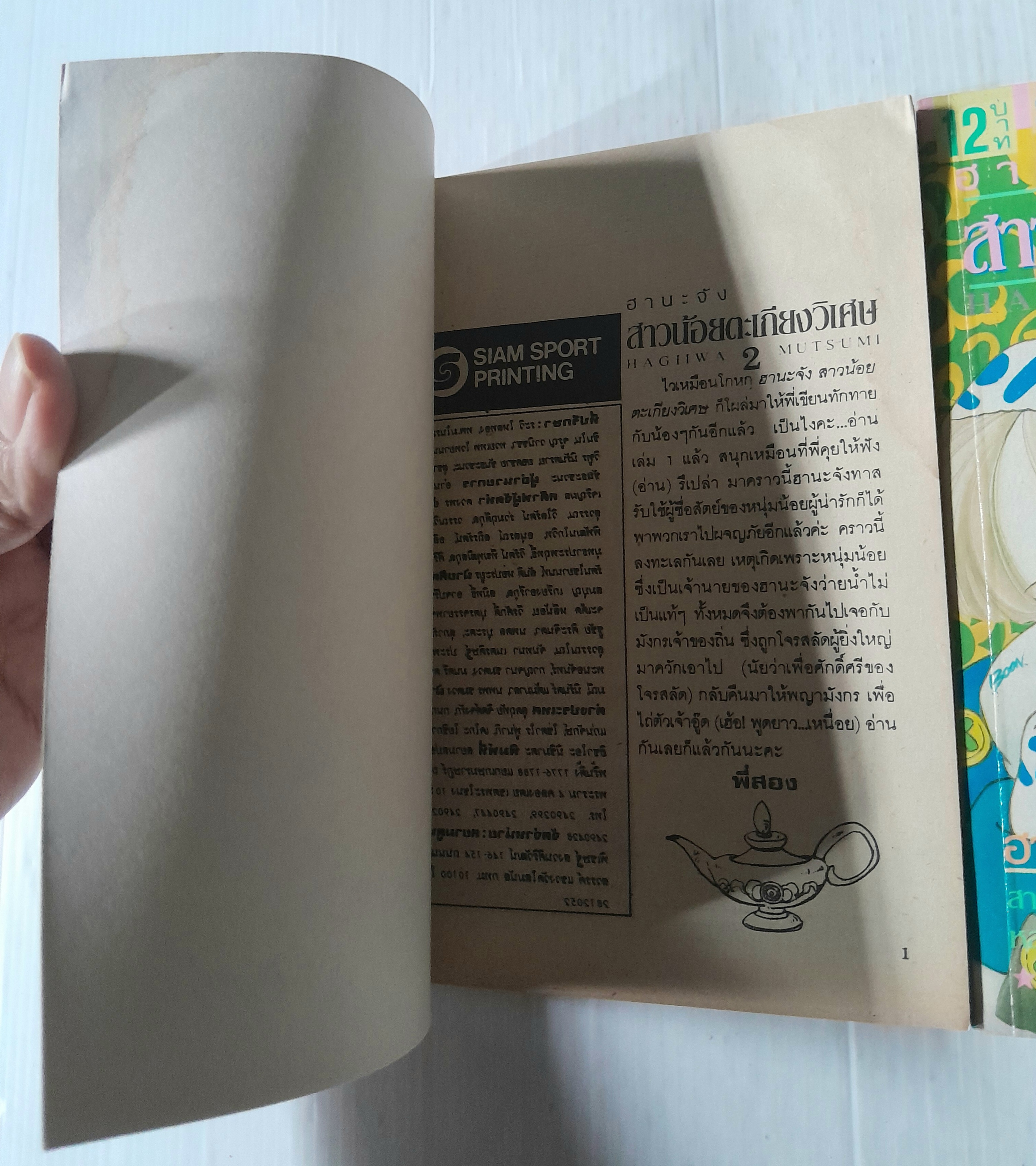 สาวน้อยตะเกียงวิเศษ 2 เล่มจบ / Hajiiwa Mutsumi