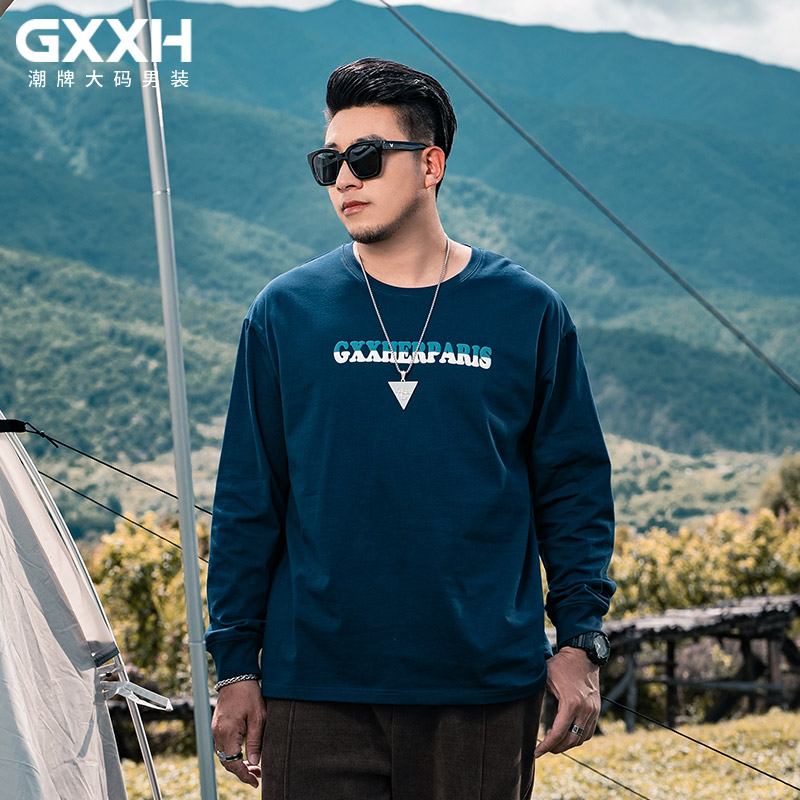 เสื้อยืดผู้ชายอ้วน S-5XL(อกเสื้อ39-51นิ้ว)