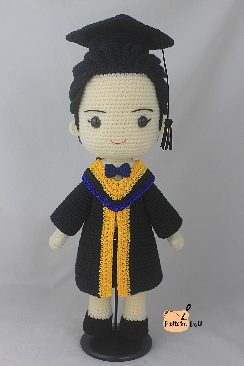 ตุ๊กตาถักชุดรับปริญญาม.มหิดล