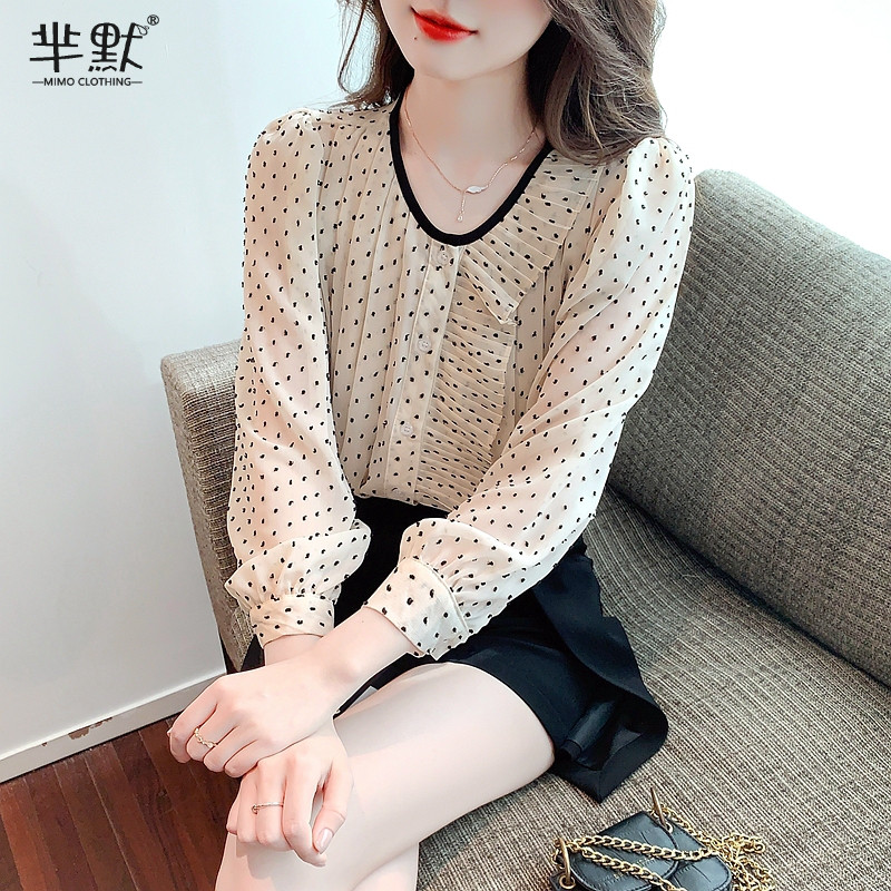เสื้อลูกไม้ เสื้อเชิ้ตแขนยาว