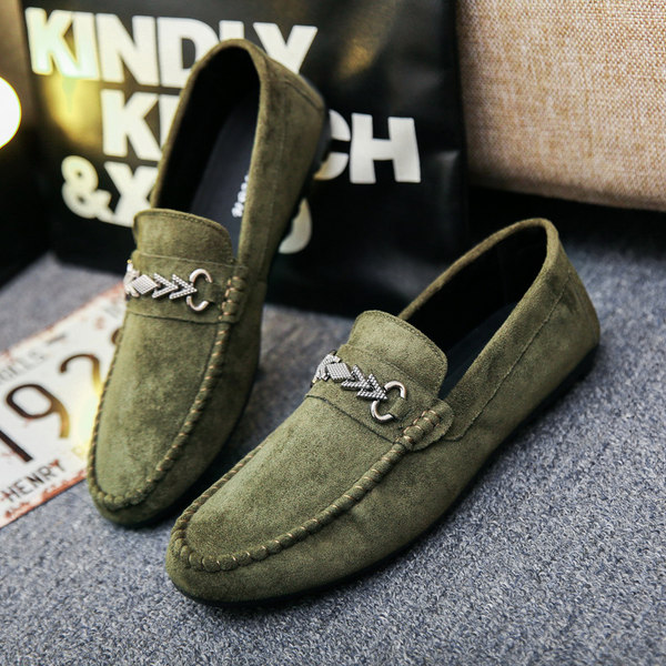 รองเท้าโลฟเฟอร์ชาย รองเท้าผู้ชาย รองเท้าแฟชั่นชาย รองเท้าหนังผู้ชาย Men Loafer Slip-On Shoes