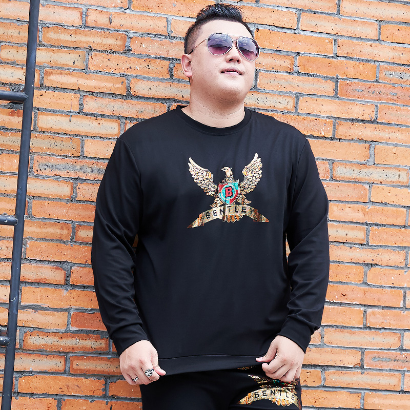 เสื้อยืดผู้ชายอ้วน S-5XL(อกเสื้อ39-51นิ้ว)