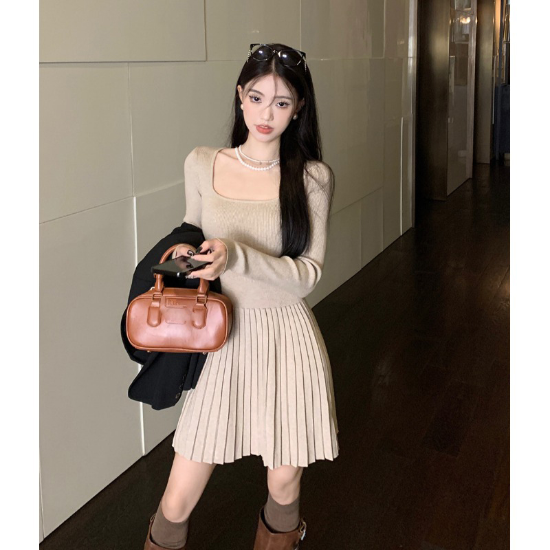 เดรสสาวอวบ มีไซส์ L-4XLอกเสื้อ 38-47 นิ้ว ใส่ได้ทั้งสาวหุ่นดีน่ารักจนถึงสาวอวบพลัสไซส์ จัดส่งฟรี! ทักแชทสั่งซื้อ