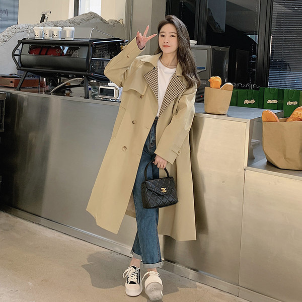 เสื้อโค้ท เสื้อโค้ทกันหนาว เสื้อโค้ทใส่เที่ยวต่างประเทศ ยี่ห้อ: Qianziqian