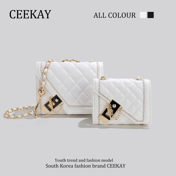 กระเป๋าสะพายข้างเกาหลี กระเป๋าผู้หญิงแบรนด์ CEEKEY
