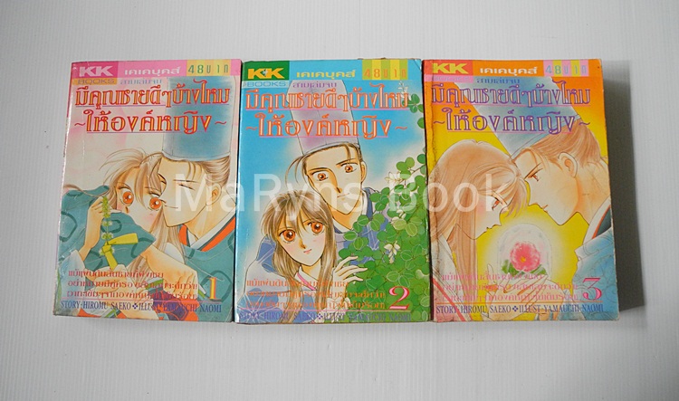 มีคุณชายดีๆบ้างไหมให้องค์หญิง 3 เล่มจบ / Yamauchi Naomi