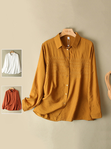 เสื้อลินิน เสื้อผ้าฝ้ายลินิน เสื้อเชิ้ตผ้าลินิน