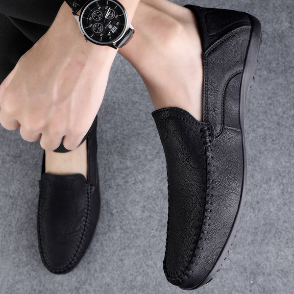 รองเท้าหนังผู้ชาย มีไซส์39-44 รองเท้าโลฟเฟอร์ชาย Slip-On Shoes