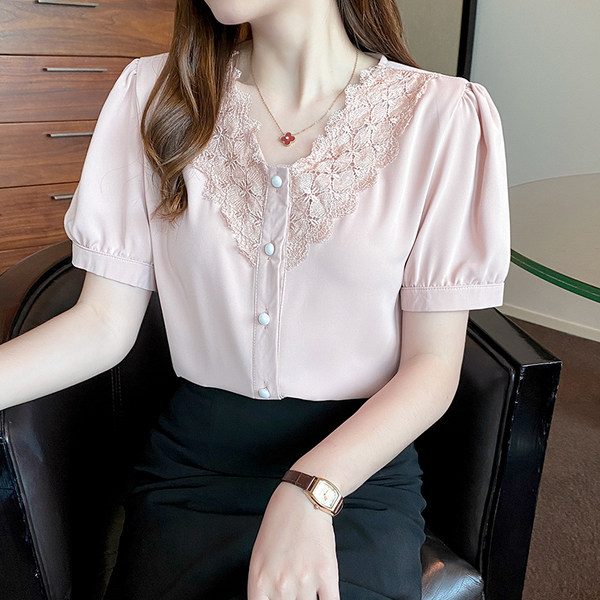 เสื้อชีฟองเกาหลี เสื้อชีฟองสวยๆ