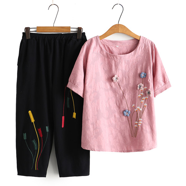 เสื้อลินินสไตล์ผู้ใหญ่ เสื้อคุณแม่ เสื้อผู้ใหญ่ แบรนด์ LININ