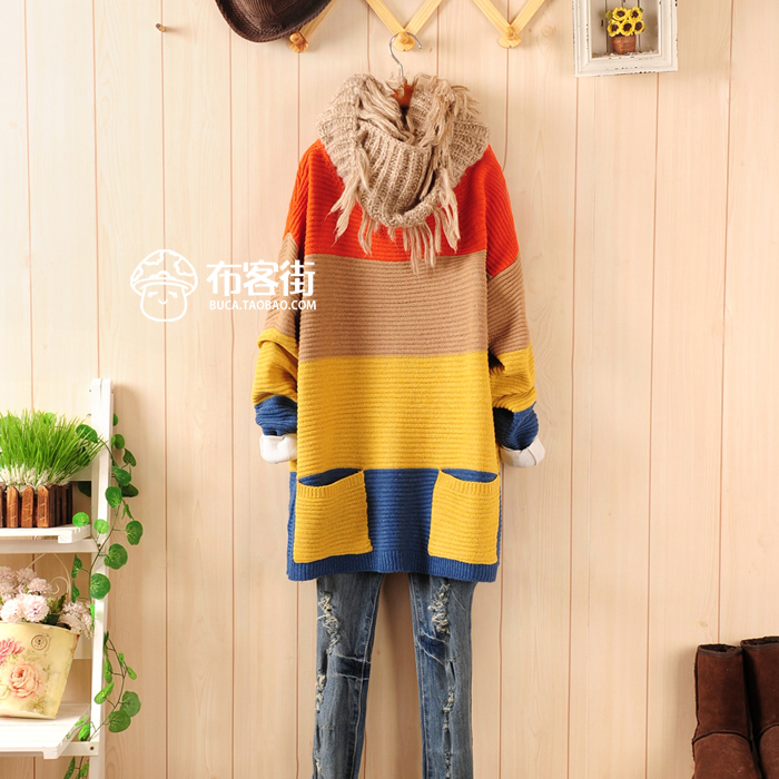 Sweater เสื้อกันหนาวไหมพรม เนื้อดี สีสดใส สำหรับหนาวนี้ พร้อมส่งเลยจ้า