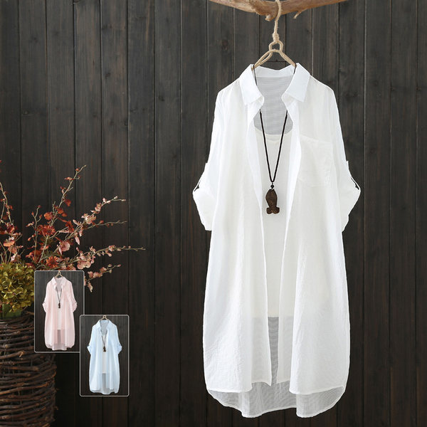 แบบเสื้อสวยๆ เสื้อผ้าฝ้ายลินิน เสื้อเชิ้ตผ้าลินิน