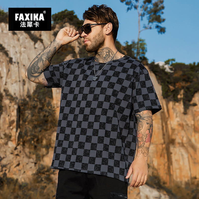 เสื้อยืดผู้ชายอ้วน S-5XL(อกเสื้อ39-51นิ้ว)