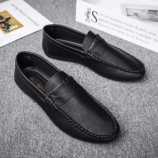 รองเท้าหนังผู้ชาย มีไซส์39-44 รองเท้าโลฟเฟอร์ชาย Slip-On Shoes