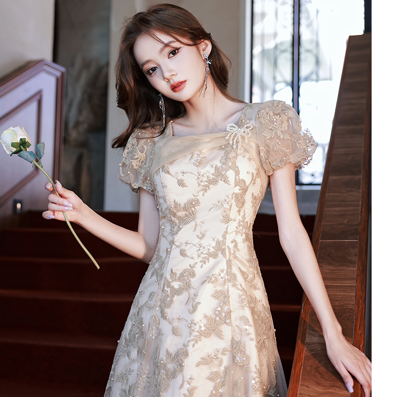 ชุดราตรี ชุดราตรีสวยหรู แบบ ทันสมัย Evening dress