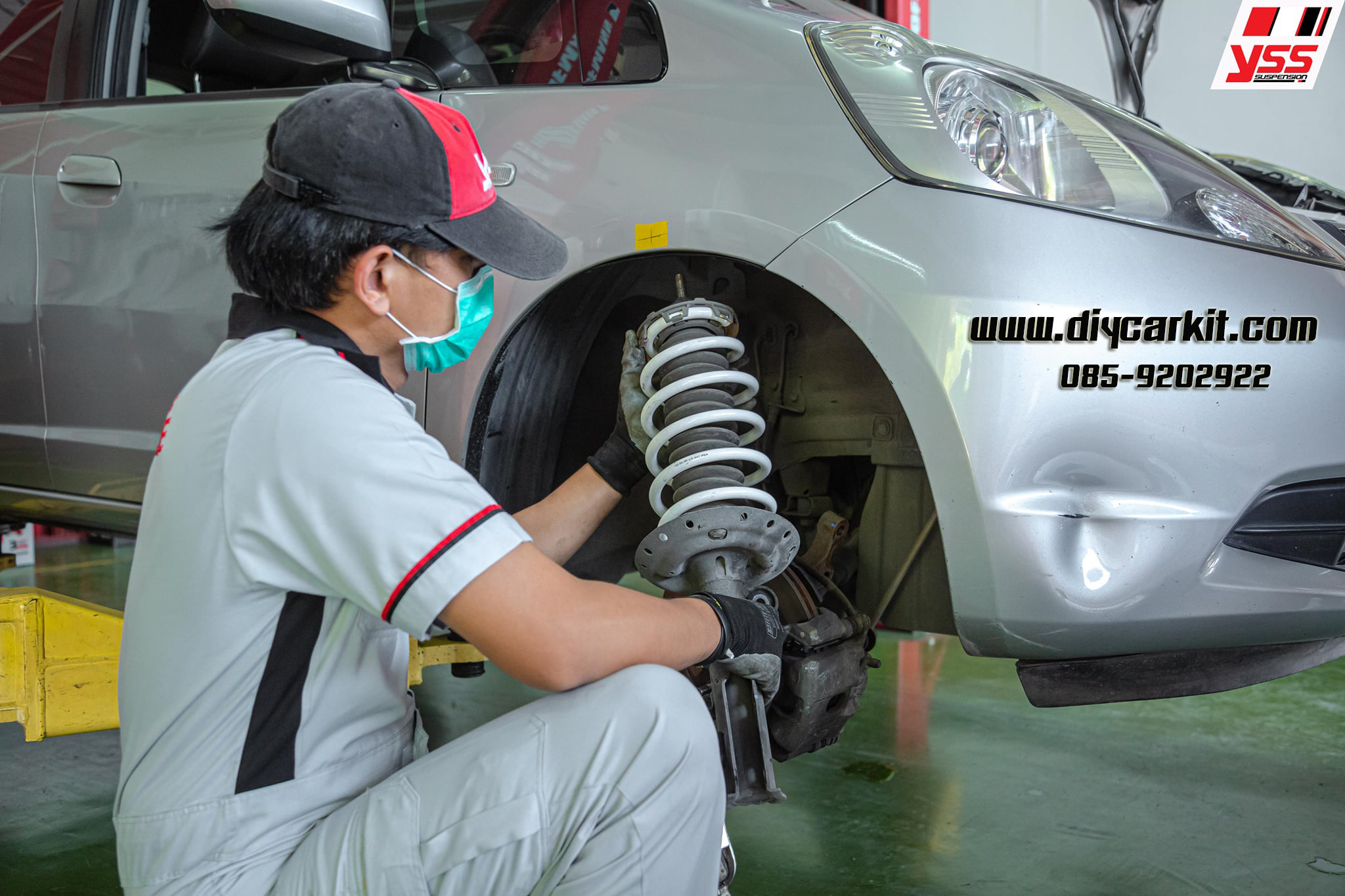 YSS สปริงรถยนต์ Honda Jazz GK ปี 14-20 (สเเตนดาร์ด เเละโหลด)
