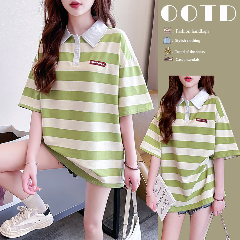 เสื้อยืดคนอ้วนแบบโอเวอร์ไซส์แบบ ulzzang fashion สนใจทักแชท