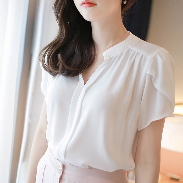 เสื้อชีฟองเกาหลี เสื้อชีฟองสวยๆ