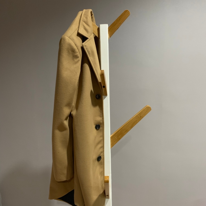 เสื้อโค้ทผู้ชาย สไตล์เกาหลี ทรงคลาสสิค ใส่ง่ายเข้ากับทุกชุด กันหนาวได้ดี พร้อมส่ง สีครีมน้ำตาล