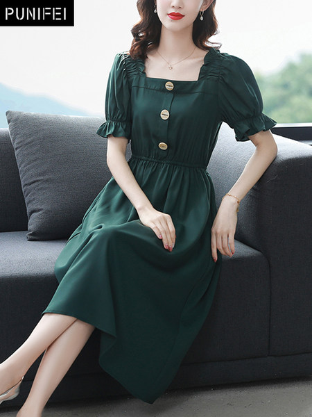 เดรสวัยผู้ใหญ่40-60ปี เดรสคุณแม่ ชุดเดรสทำงานวัยผู้ใหญ่ แบรนด์ MAMA DRESS