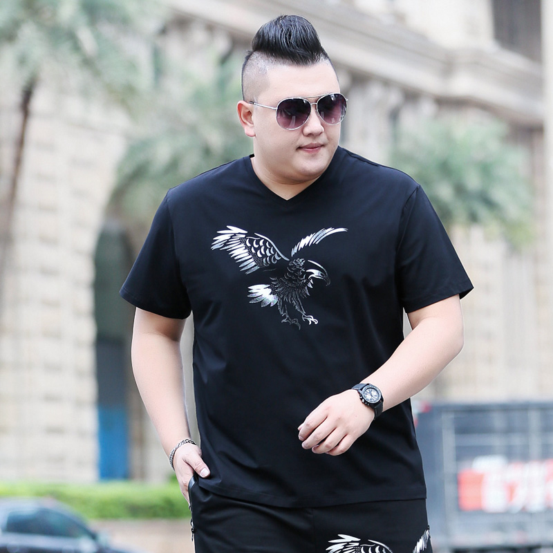 เสื้อยืดผู้ชายอ้วน S-5XL(อกเสื้อ39-51นิ้ว)