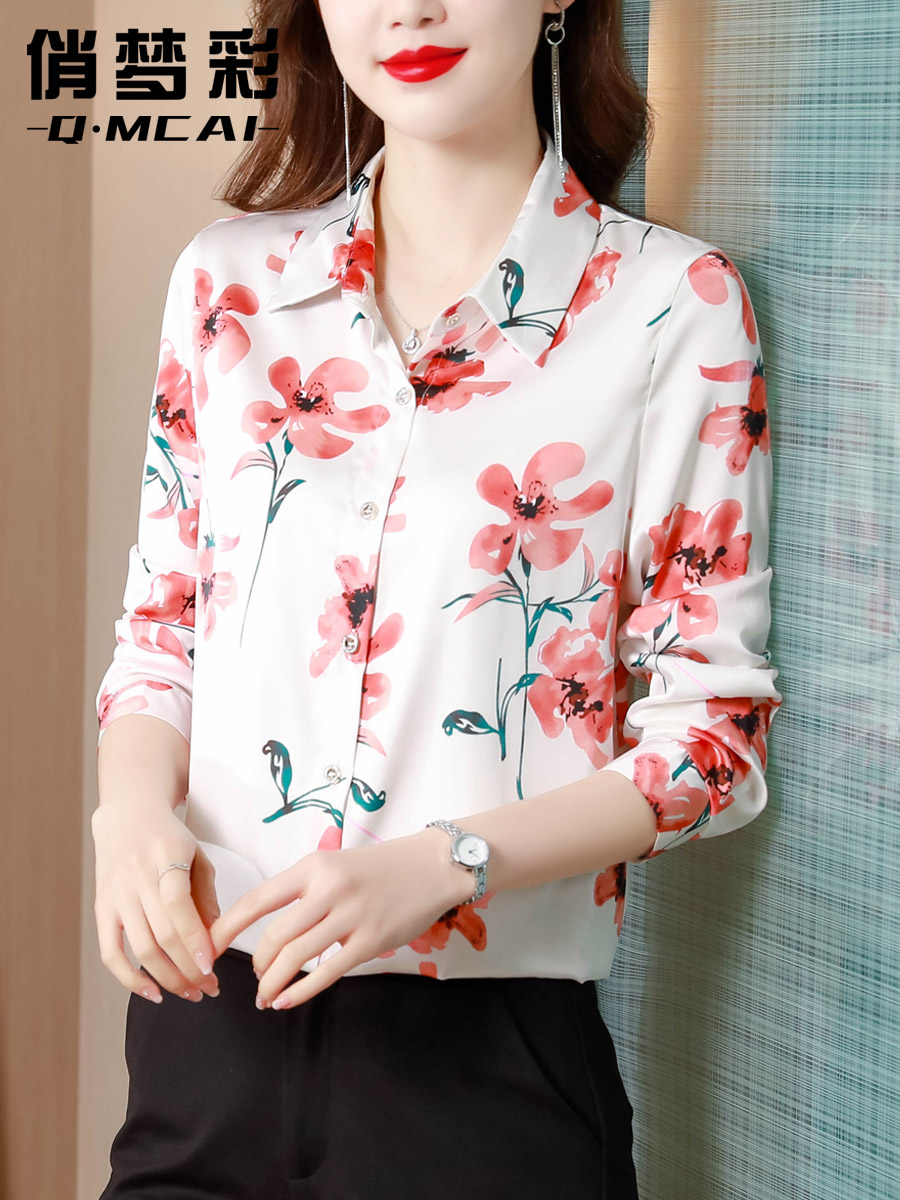 เสื้อเชิ้ต เสื้อเชิ้ตชีฟอง ลายสวยๆฟรีค่าส่ง
