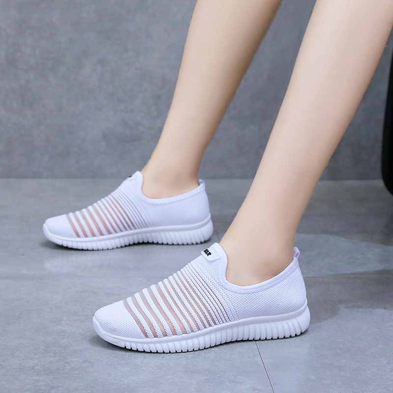 รองเท้าผ้าใบ รองเท้าลำลอง รองเท้าผ้าใบลำลอง รองเท้าแฟชั่นแบบสวม Slipper Shop