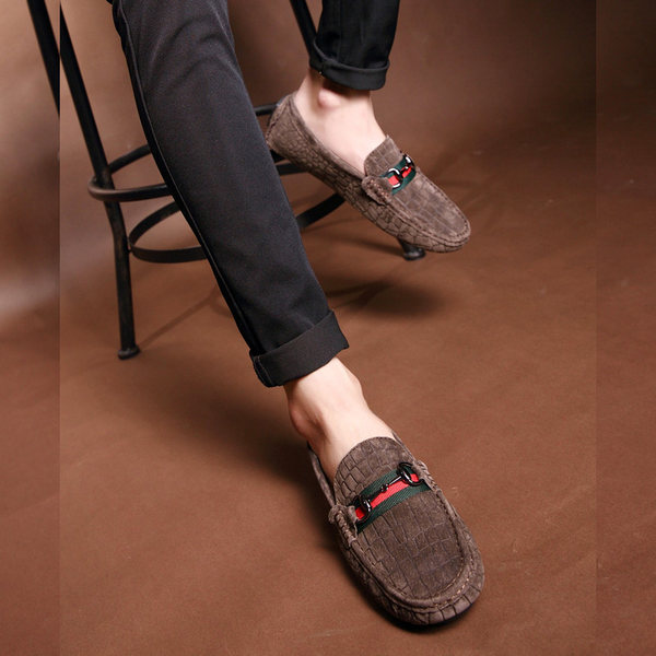 รองเท้าหนังผู้ชาย มีไซส์39-44 รองเท้าโลฟเฟอร์ชาย Slip-On Shoes