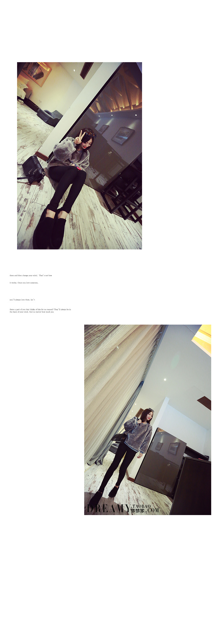 เสื้อแขนยาว ขนแมวนุ่มๆ มีซับใน ทั้งอุ่นทั้งนุ่ม พร้อมส่งเลยจ้า