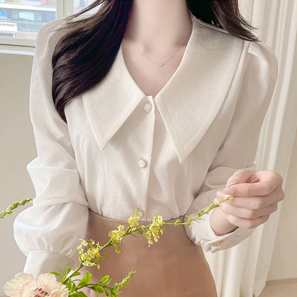 เสื้อชีฟองเกาหลี เสื้อชีฟองสวยๆ