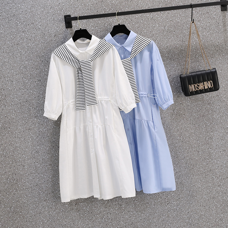 เดรสสาวอวบ มีไซส์ L-4XLอกเสื้อ 38-47 นิ้ว ใส่ได้ทั้งสาวหุ่นดีน่ารักจนถึงสาวอวบพลัสไซส์ จัดส่งฟรี! ทักแชทสั่งซื้อ
