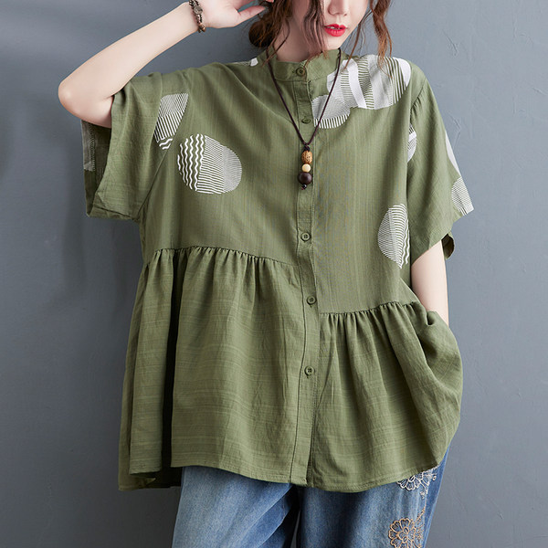 เสื้อลินินคนอ้วน