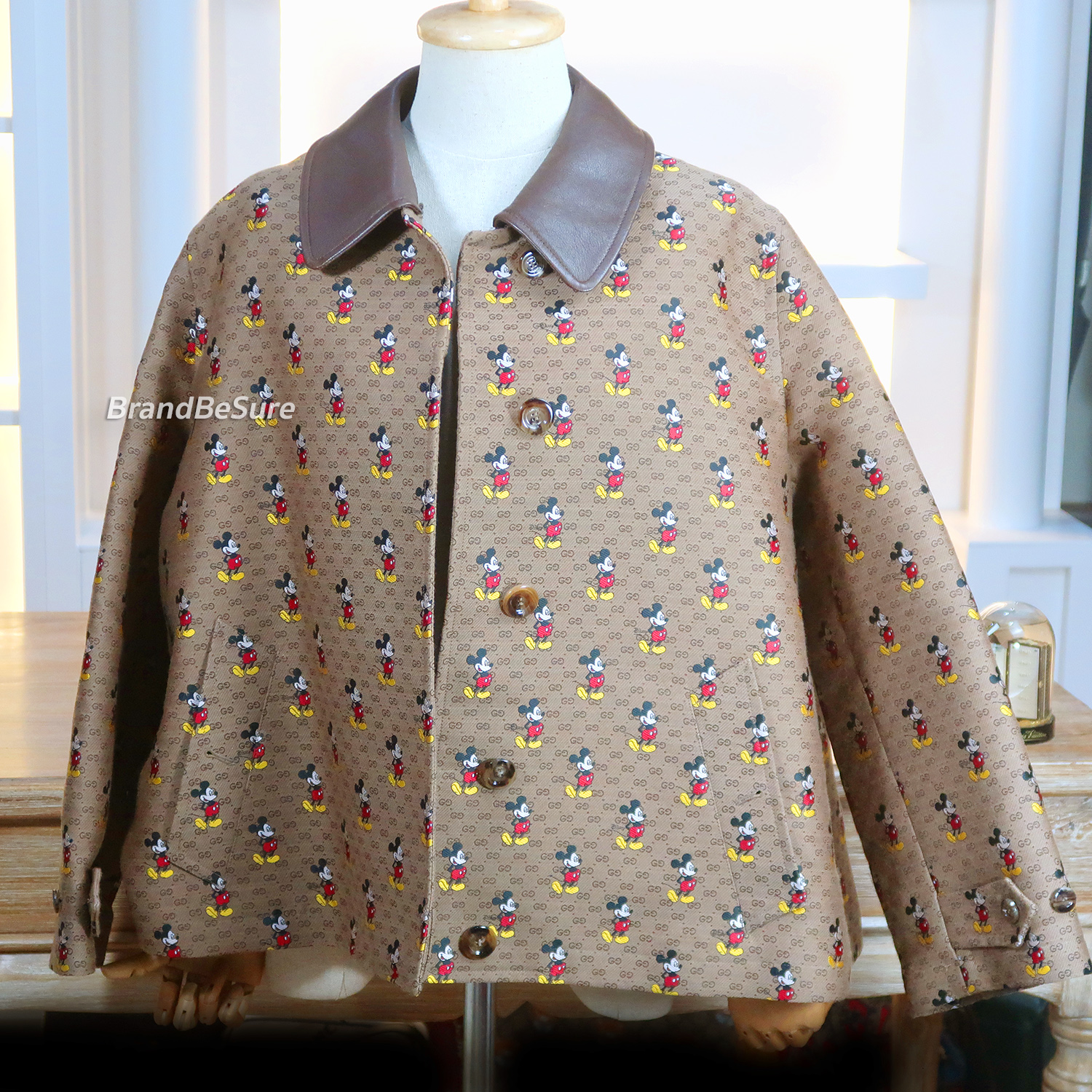 Gucci X Disney GG/Mickey Mouse Oversized Jacket Size 42